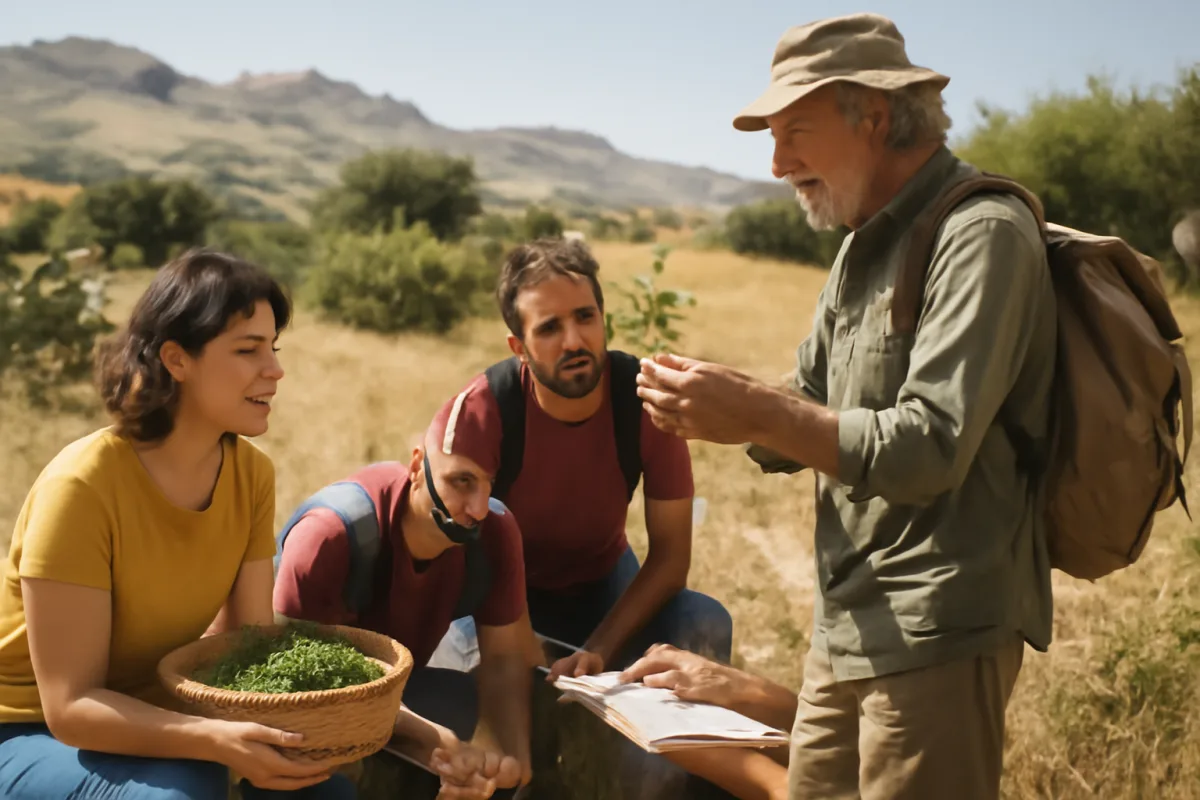 Raccolta delle erbe spontanee in Sicilia: dove partecipare a workshop con esperti botanici