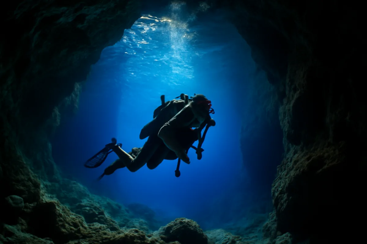 Immersioni alle Grotte Azzurre di Ustica: ecco perché restano tra le più spettacolari del Mediterraneo